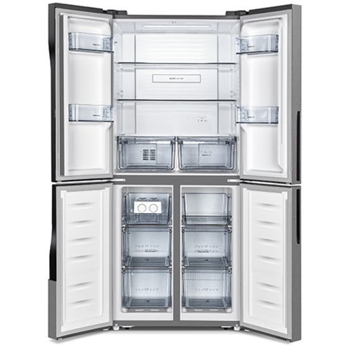 Gorenje NRM8181MX Frižider side by side, 427 L, NoFrost, Visina 181.6 cm, Širina 79.4 cm, Siva boja slika 2