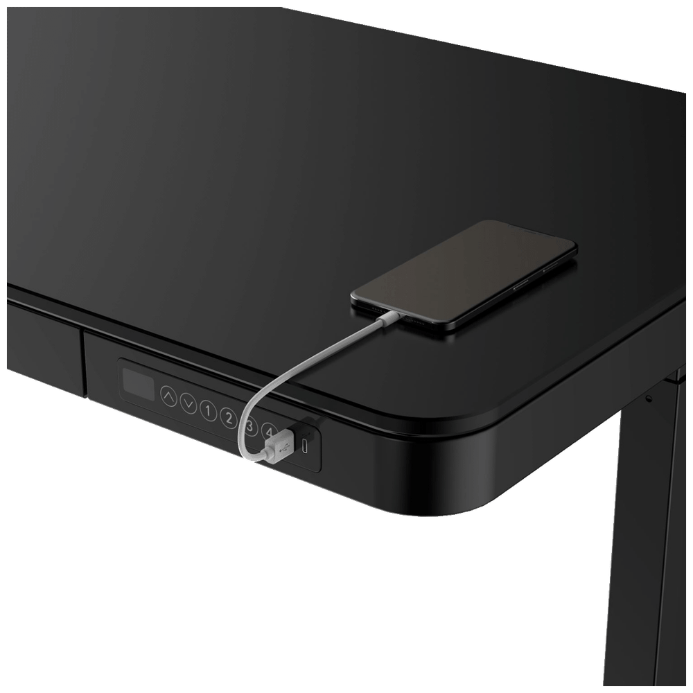 Activejet Radni stol sa el. podešavanjem visine ET119WC 140 CZ / USB punjenje, 140x70cm slika 3