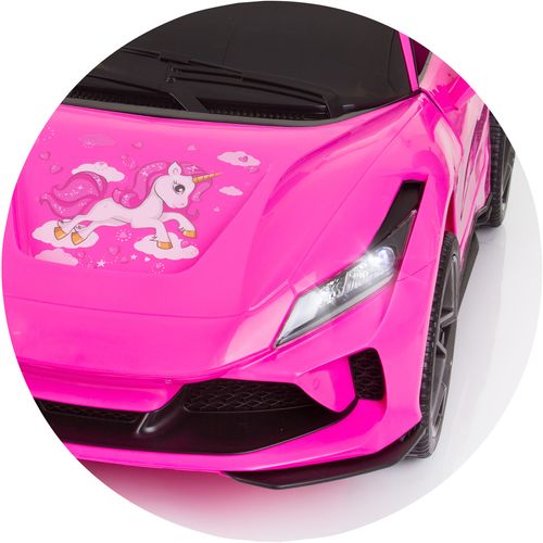 Auto na akumulator Unicorn Pink slika 8