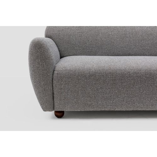 Atelier Del Sofa Trosjed EDDY svijetlo siva, Eddy - Light Grey slika 11