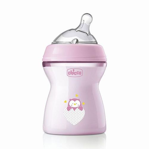 Chicco NF Plastična Flašica,250Ml,Silikon,2M+,Dev. slika 1