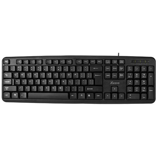 Xwave X 07 Tastatura USB,USA slova,crna slika 1