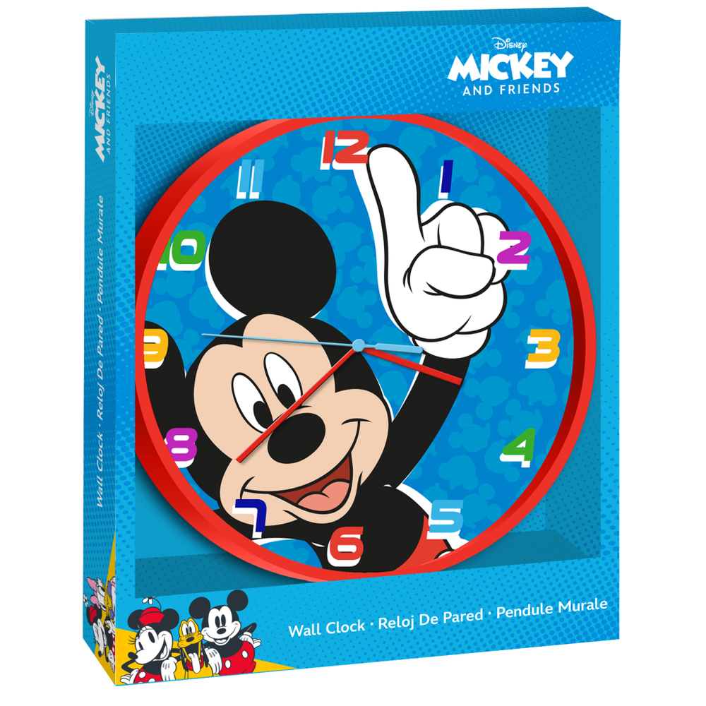 Disney 3078 Zidni sat Mickey Mouse 25cm slika 4