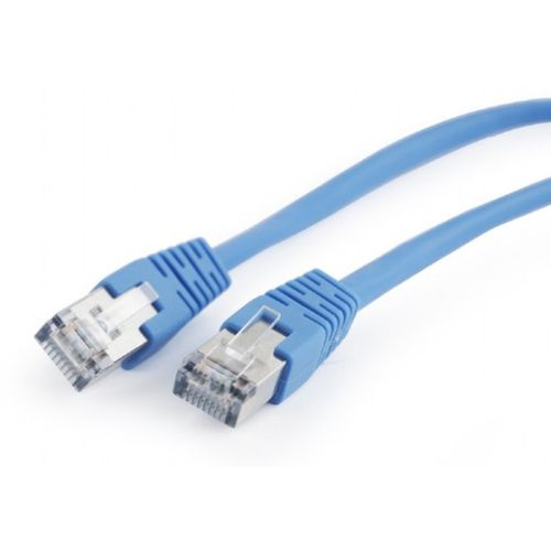 PP22-1M/B Gembird Mrezni kabl FTP Cat5e Patch cord, 1m blue slika 2