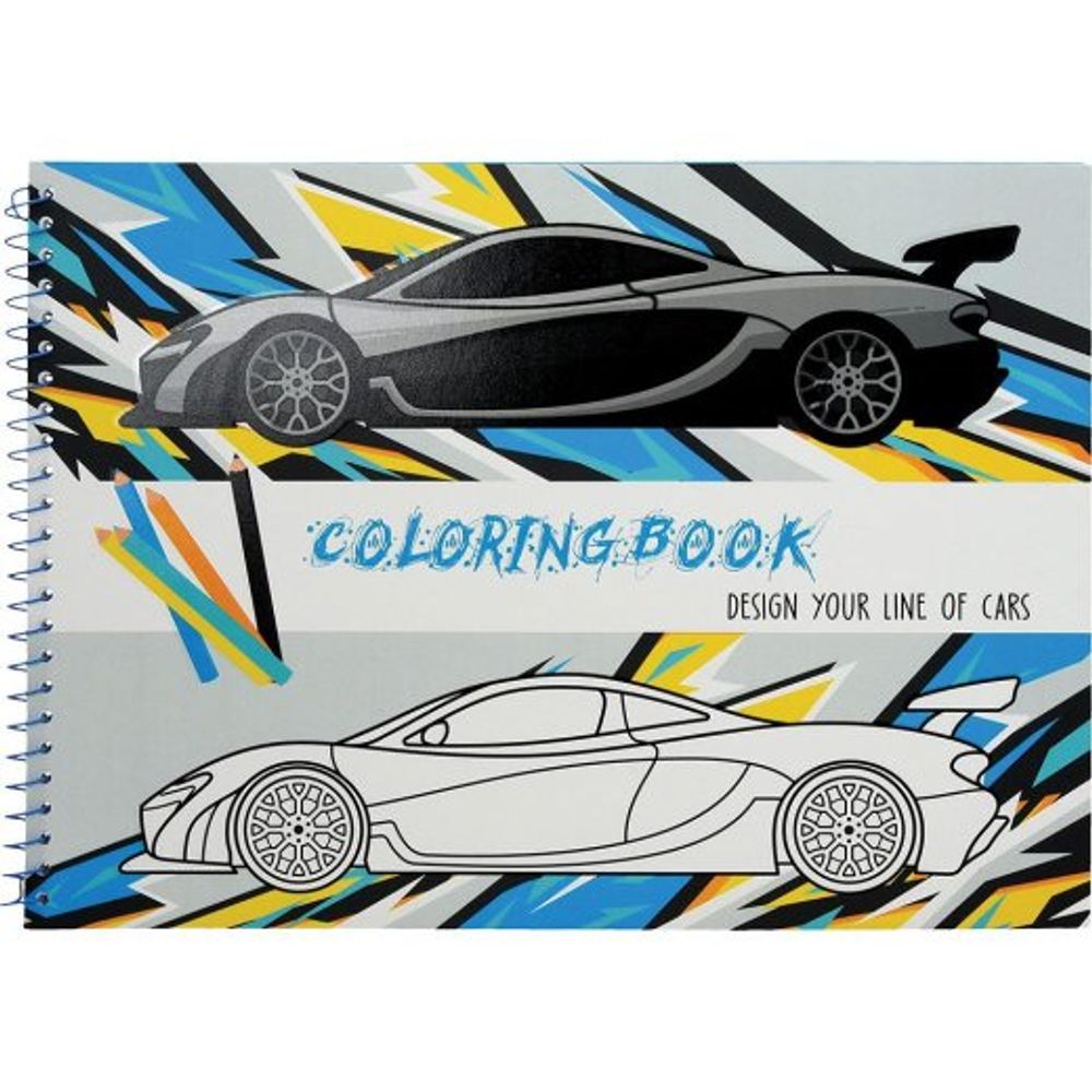 Bojanka A4 Cars 31L Creative slika 1