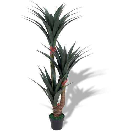 Umjetna Yucca biljka s lončanicom 155 cm zelena slika 2
