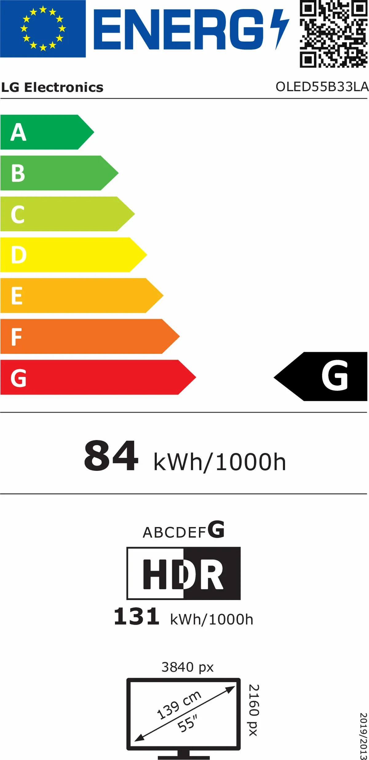 Energetski certifikat G