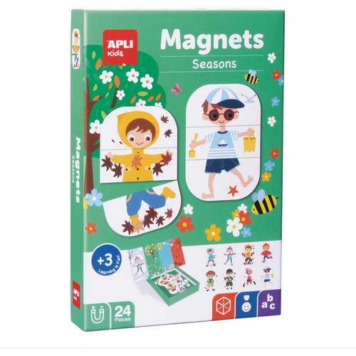 APLI kids Igra sa magnetima - godišnja doba slika 1