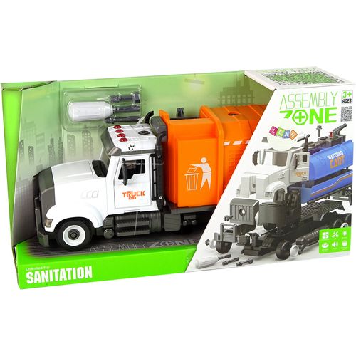 Kamion za smeće - Odvrtanje i zavrtanje pribora - Narančasta boja slika 7