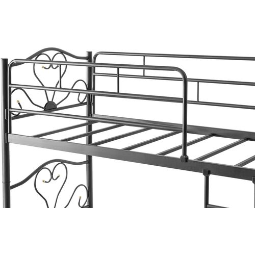 R50 - Black, (90 x 190) Black Bunk Bed slika 9