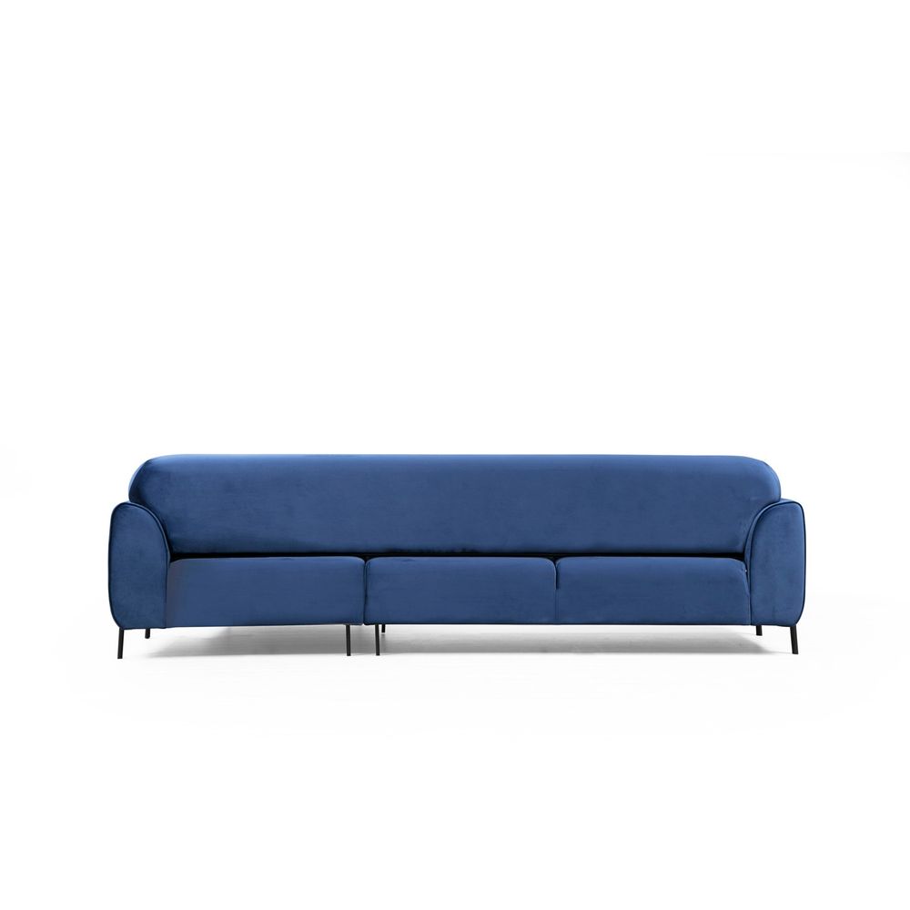 Navy Plavi Ugaoni Sofa-Krevet (L3-Chl) slika 13