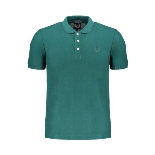 GIAN MARCO VENTURI GREEN MEN'S SHORT SLEEVED POLO SHIRT slika 1