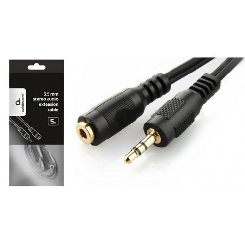 CCA-421S-5M Gembird 3.5mm stereo plug to 3.5mm stereo socket extension kabl 5m slika 2