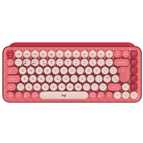 Logitech Pop Keyboard with Emoji, Heartbreaker Rose slika 3