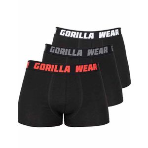 Gorilla Wear Gorilla Wear Bokserice 3 kom, Crne