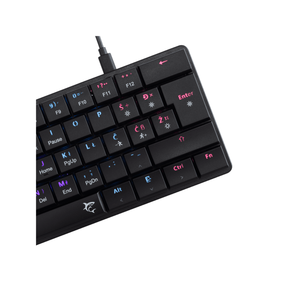 WHITE SHARK Mehanička tastatura GK-006112 NAGAMAKI / HR, crveni prekidači slika 2