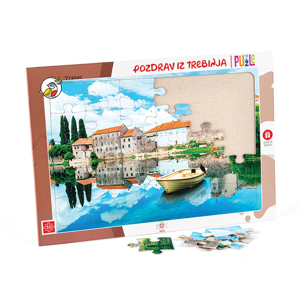Vrabac Puzzle gradovi 30, Pozdrav iz Trebinja slika 2