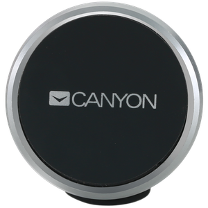 Canyon CH-4 Car Holder for Smartphones,magnetic suction function ,with 2 plates(rectangle/circle), black ,40*35*50mm 0.033kg