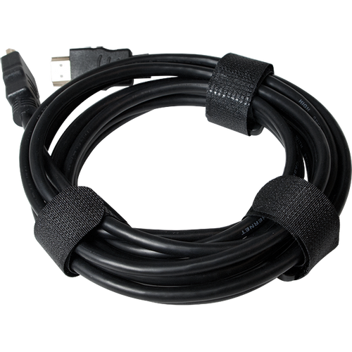 Logilink čičak trakice za vezivanje kablova 150 x 20 mm, 10kom, crna slika 3