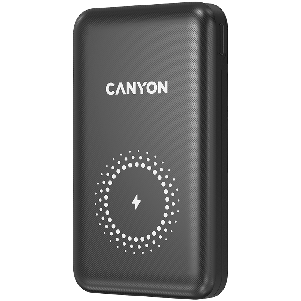 CANYON PB-1001 18W PD+QC 3.0+10W Powerbank bežični punjač 10000mAh Li-poly slika 2