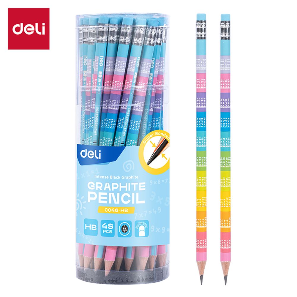 GRAFITNE OLOVKE HB DELI EC046-HB 1/48 slika 1