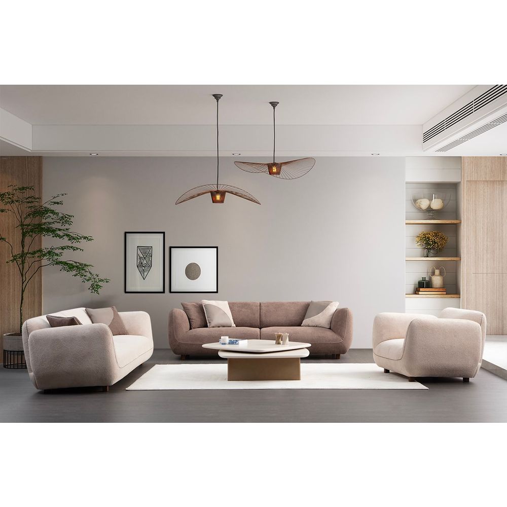 Sofa za 4 Osobe "Pavia" - Braon slika 3