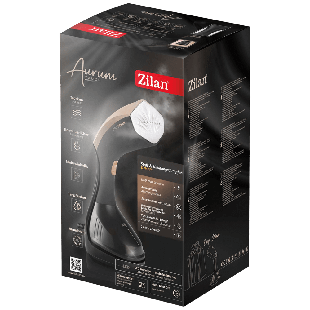 Zilan Pegla na paru za vertikano peglanje, 1500W, Aurum Touch - ZLN4254 slika 2