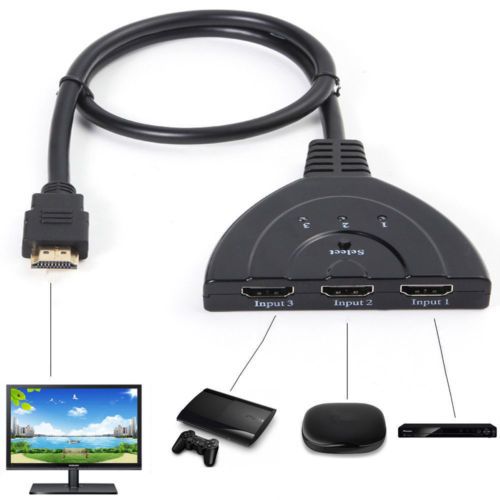 HDMI Switch 3/1 HDS-004 4K 1080p slika 2