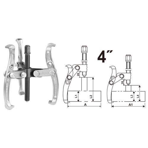 INGCO Trokraki izvlakač HGP08034 slika 1