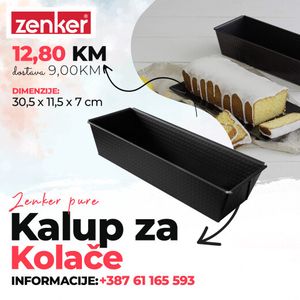 Zenker Pure Kalup za kolače 30.5x11.5x7 cm