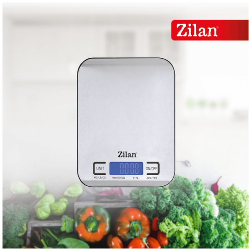 Zilan Vaga kuhinjska, do 5 kg., INOX - ZLN2984 slika 5