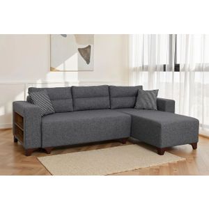 Ugaona Sofa Tloft Mini - Sivi