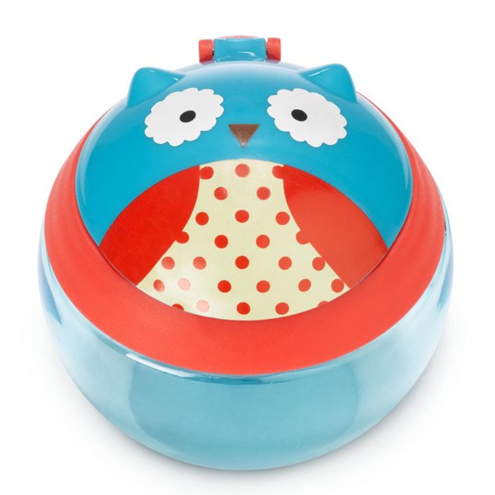 Skip Hop Posudica sa poklopcem za grickalice 12m+ 222ml, Sova slika 2
