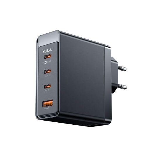 MCDODO CH-5141 SET 100W ZIDNI Punjač USB-C x3 + USB-A + KABL 100W TIP-C, 2m slika 12