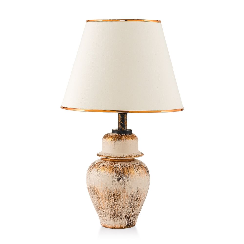 TM280 Krem Zlatna Stočna Lampa slika 2