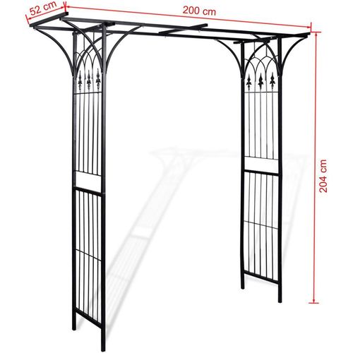 Vrtni Luk 200x52x204 cm slika 1