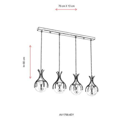 Luster Antiquation AV-1766-4EY slika 6