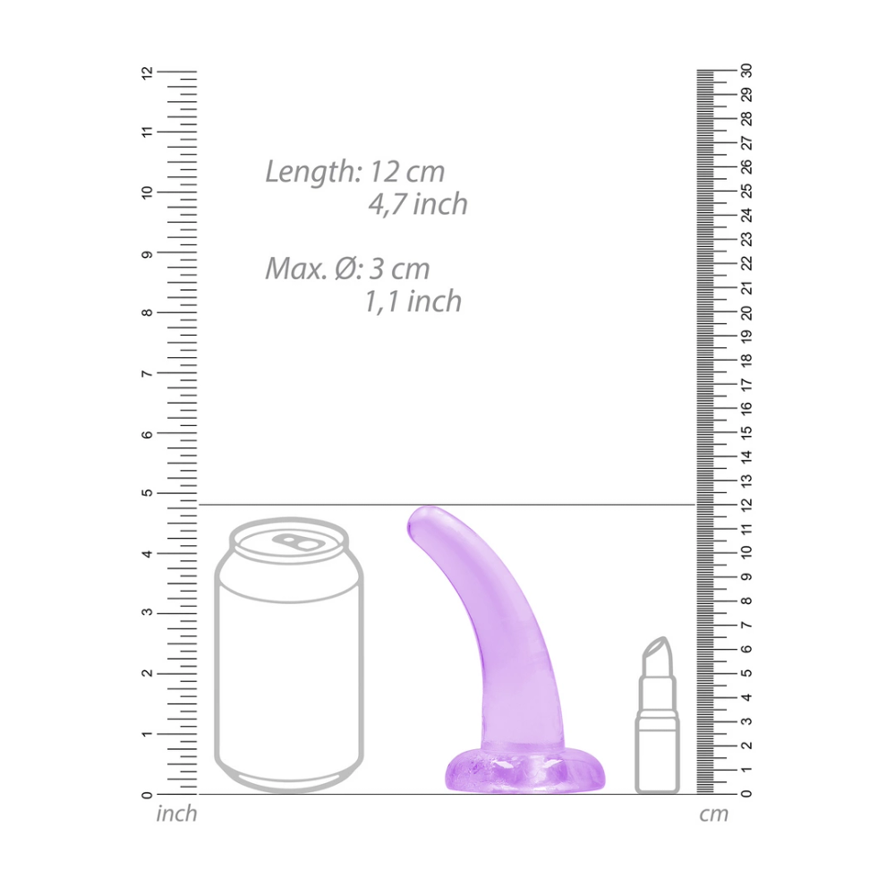 RealRock by Shots nerealističan dildo s vakuumom - 5 / 11,5 cm slika 4