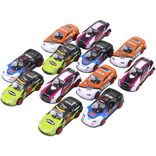 Set sportskih automobila 1:55 s pogonom na trenje, 12 šarenih dijelova slika 2
