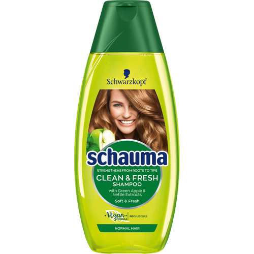 SCHAUMA Green Apple & Nettle šampon za kosu 400ml  slika 1