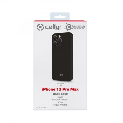 CELLY Futrola CROMO za iPhone 13 PRO MAX u CRNOJ boji slika 3