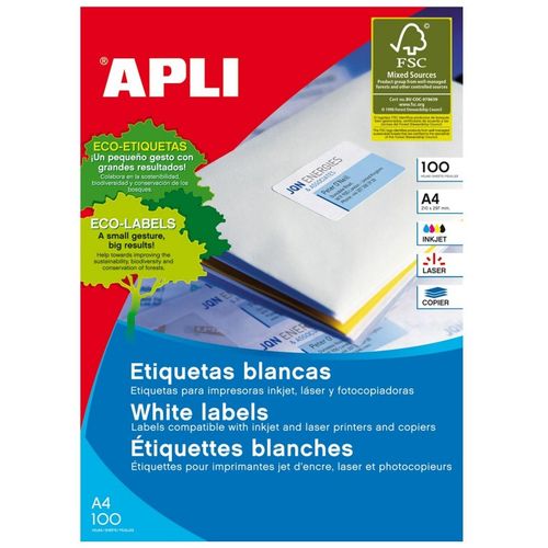 APLI naljepnica 48,5x16,9 100l 3128 slika 1