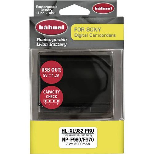 Hähnel HL-XL982 PRO zamjenska baterija 6900mAh - Replaces Sony NP-F960/F970 slika 1