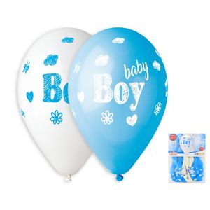 GS120-935 Baloni Premium za Baby Boy 33cm, 5kom