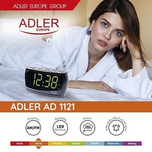 Adler radio budilica AD1121 slika 4