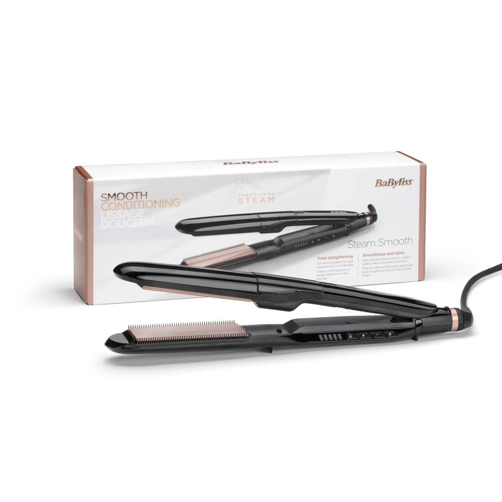 BaByliss Parna pegla za kosu ST493E Steam Smooth 39mm slika 5