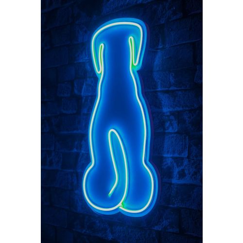 Wallity Ukrasna plastična LED rasvjeta, Doggy - Blue slika 8