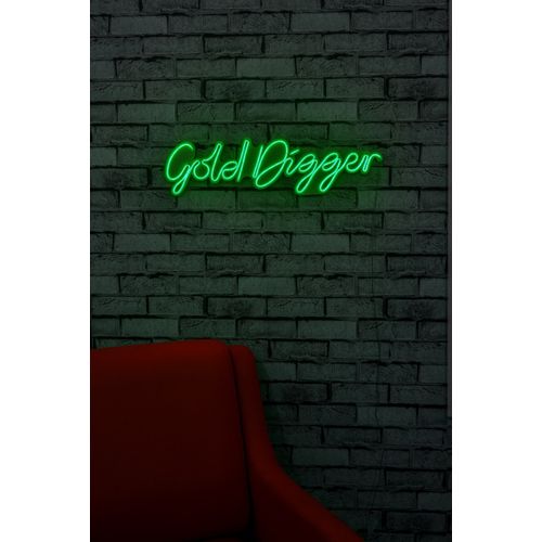 Wallity Ukrasna plastična LED rasvjeta, Gold Digger - Green slika 9