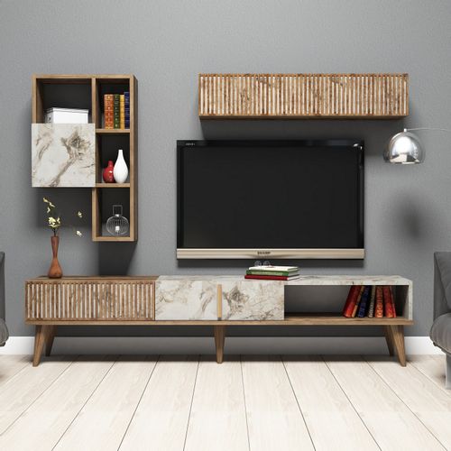 Woody Fashion Regal MILAN WALNUT, Milan - Walnut, White slika 3