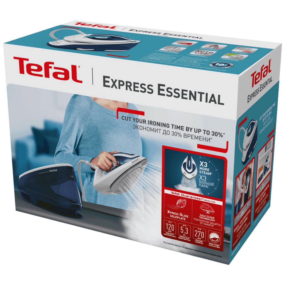 Tefal Pegla sa parnom postajom, 2200 W, Express Essential - SV6116E0 slika 4